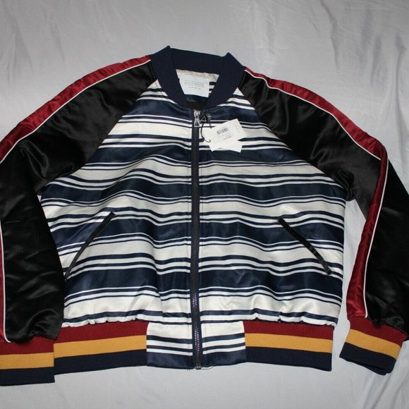 ELEVEN PARIS LA COLLECTION JORIAN FULL ZIP BOMBER JACKET Size XXL - Picture 1 of 3